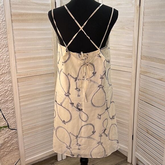 Quicksilver QSW Tradewinds Silk Nautical Dress Large - Picture 8 of 14